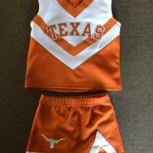 Toddler UT cheerleader outfit